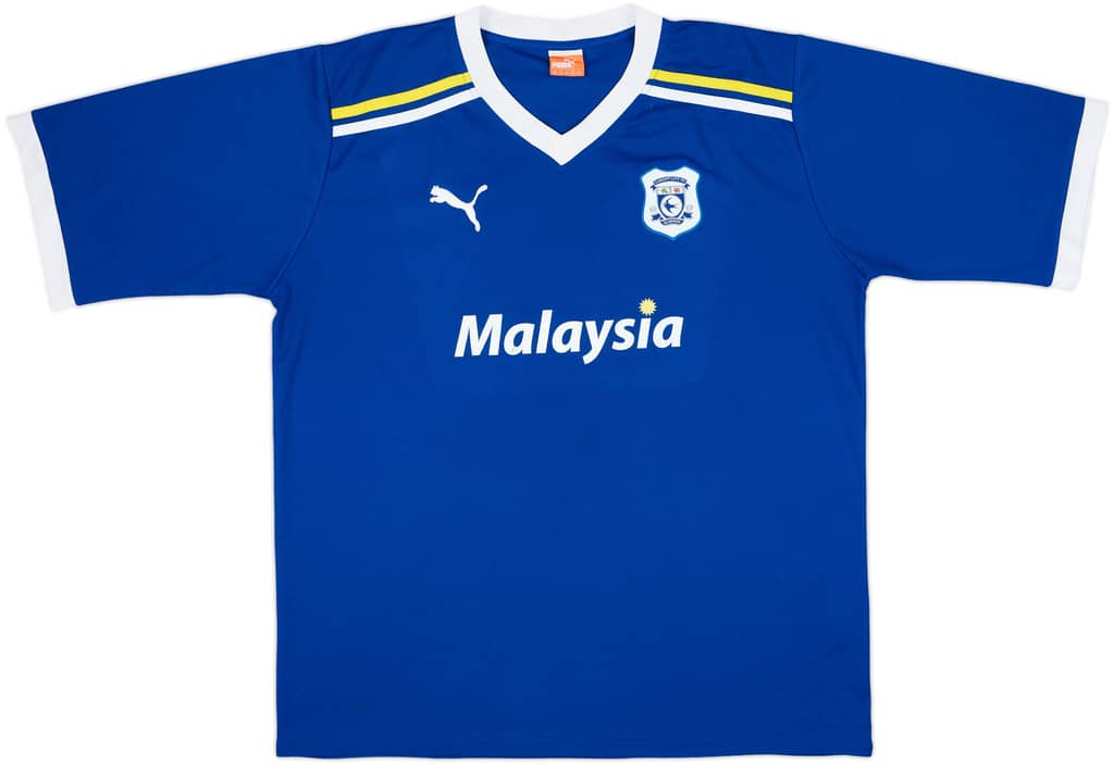 2011-12 Cardiff Home Shirt - 7/10 - (XXL)
