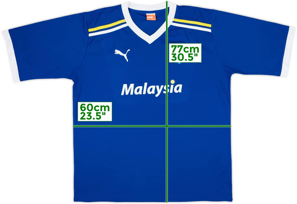 2011-12 Cardiff Home Shirt - 7/10 - (XXL)