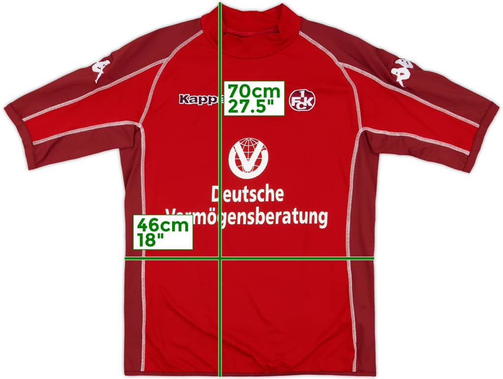 2005-06 Kaiserslautern Home Shirt - 7/10 - (L)