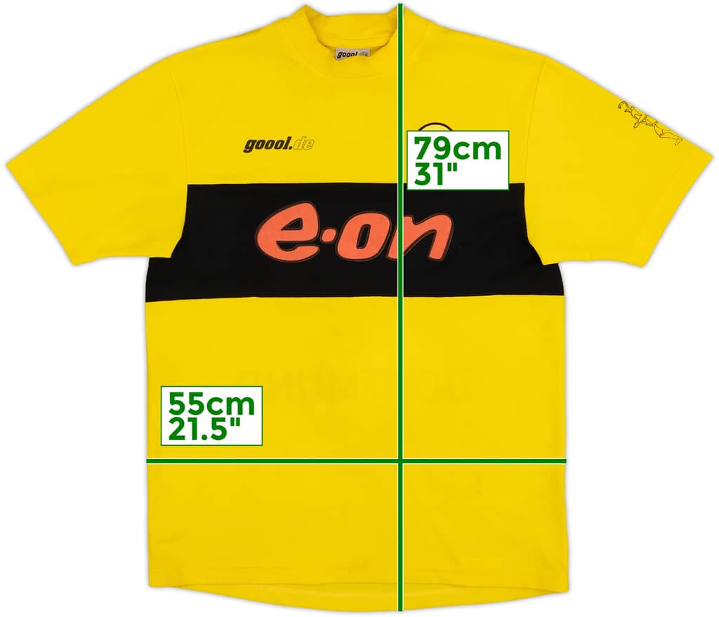 2002-03 Borussia Dortmund Home Shirt - 4/10 - (M)