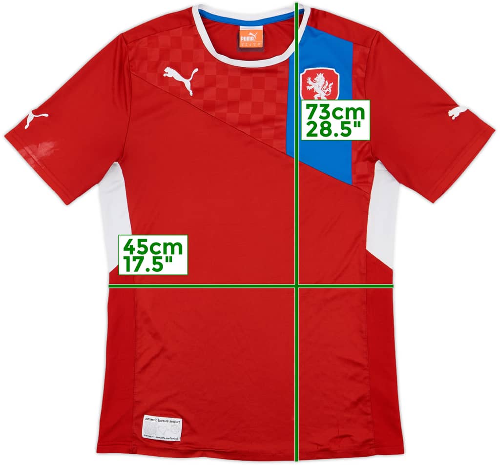 2012-13 Czech Republic Home Shirt - 6/10 - (M)
