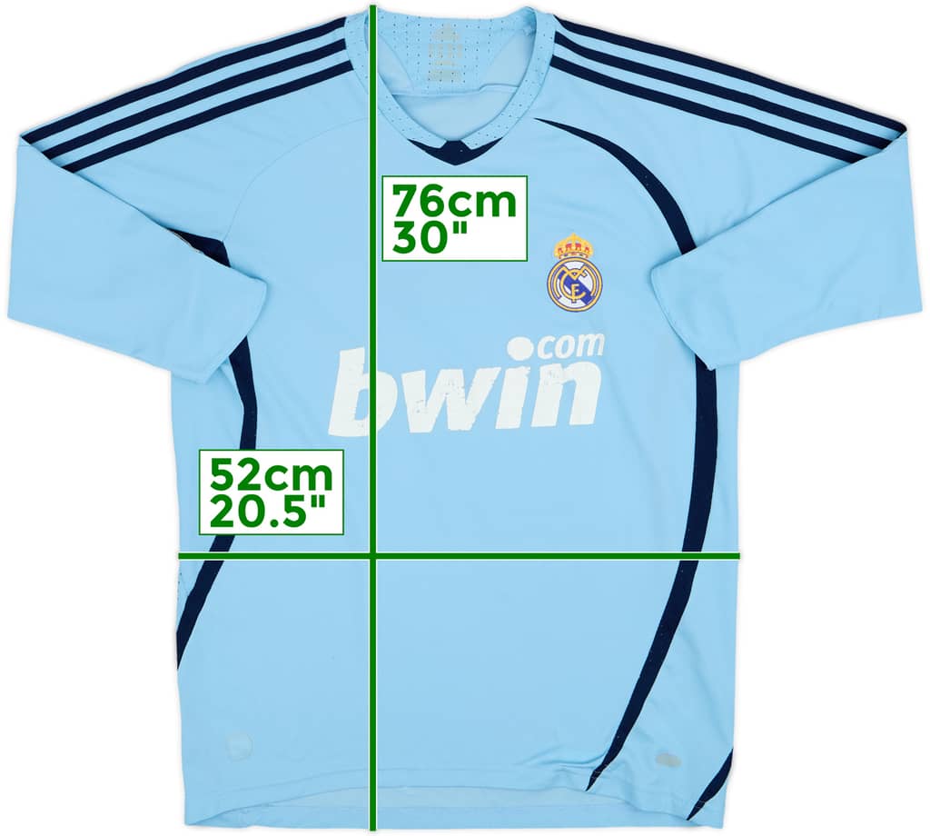2008-09 Real Madrid GK Shirt - 6/10 - (XL)