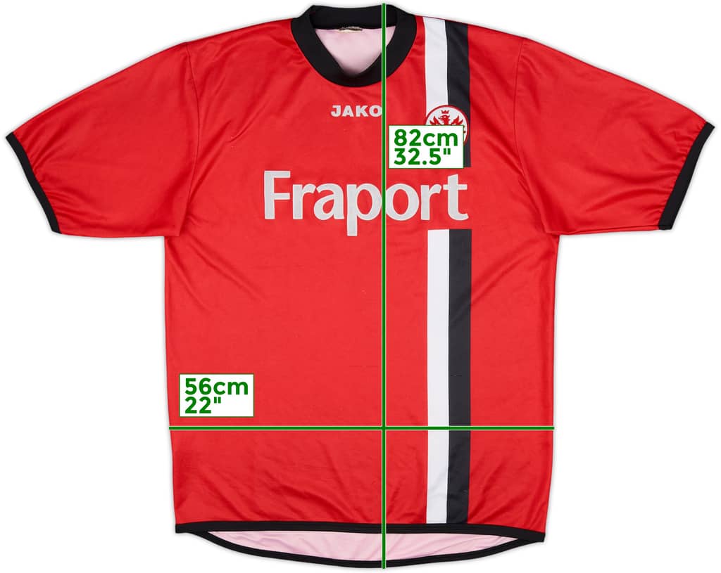 2005-06 Eintracht Frankfurt Home Shirt - 7/10 - (L)