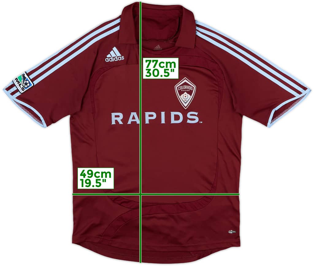 2007-08 Colorado Rapids Home Shirt - 8/10 - (M)