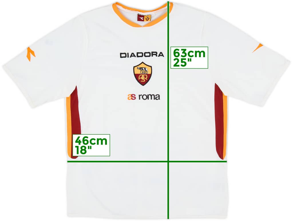 2005-06 Roma Diadora Training Short - 6/10 - (S)