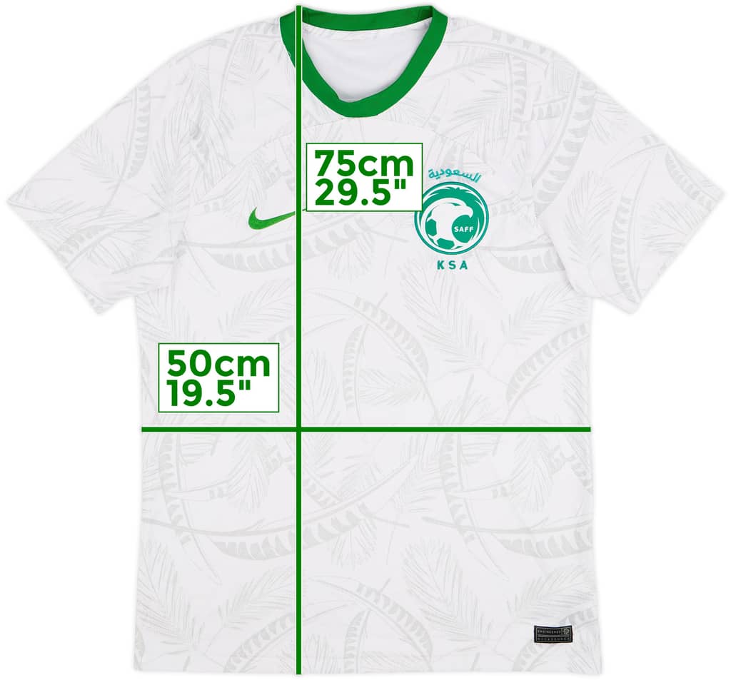 2022-23 Saudi Arabia Home Shirt - 8/10 - (M)