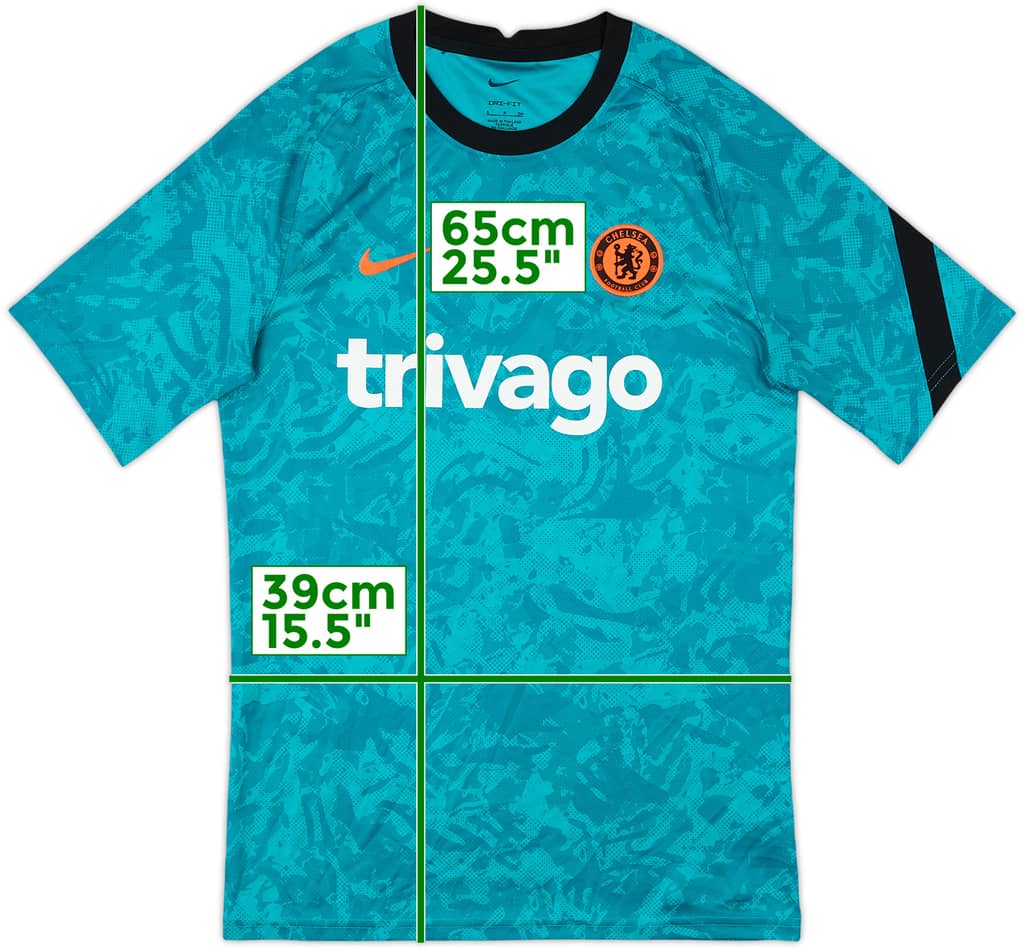 2021-22 Chelsea Nike Training Shirt - 9/10 - (S)