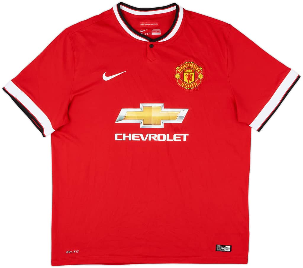 2014-15 Manchester United Home Shirt Rooney #10 - 9/10 - (XL)