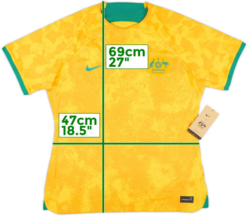 2022-23 Australia Home Shirt (Women's L)