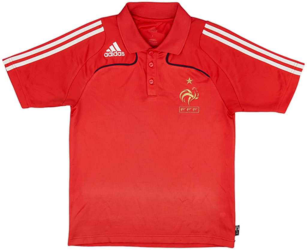 2007-08 France adidas Polo Shirt - 7/10 - (S)