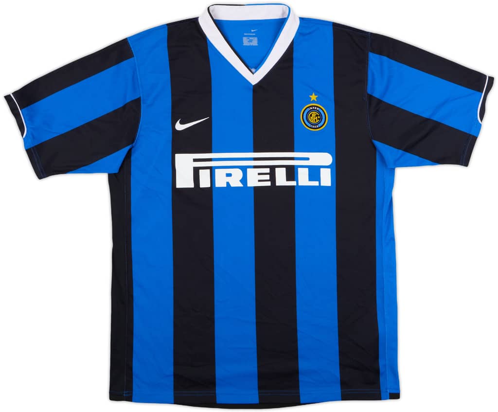 2006-07 Inter Milan Home Shirt - 8/10 - (L)