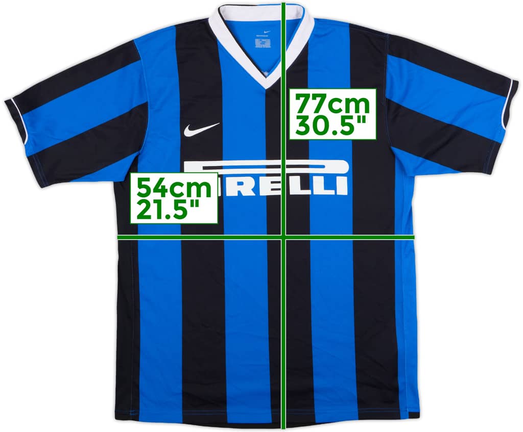 2006-07 Inter Milan Home Shirt - 8/10 - (L)