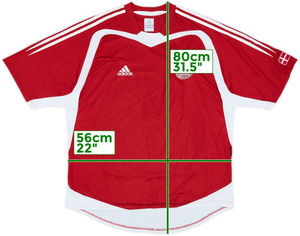 2004-05 Denmark Home Shirt - 7/10 - (L)