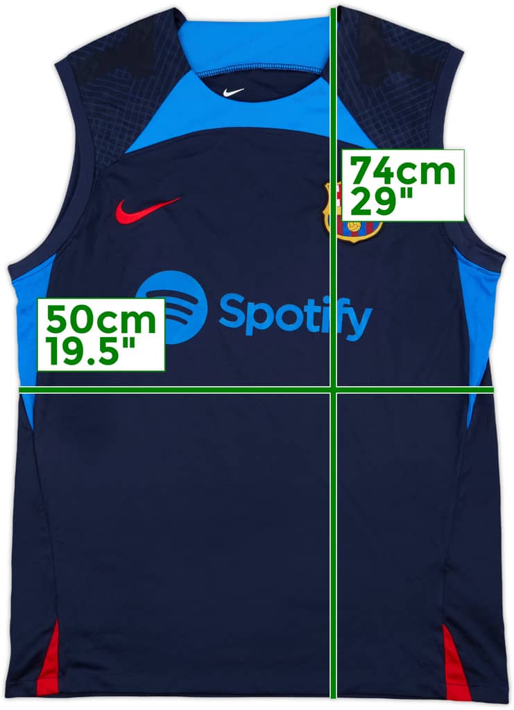 2022-23 Barcelona Nike Training Vest - 9/10 - (L)