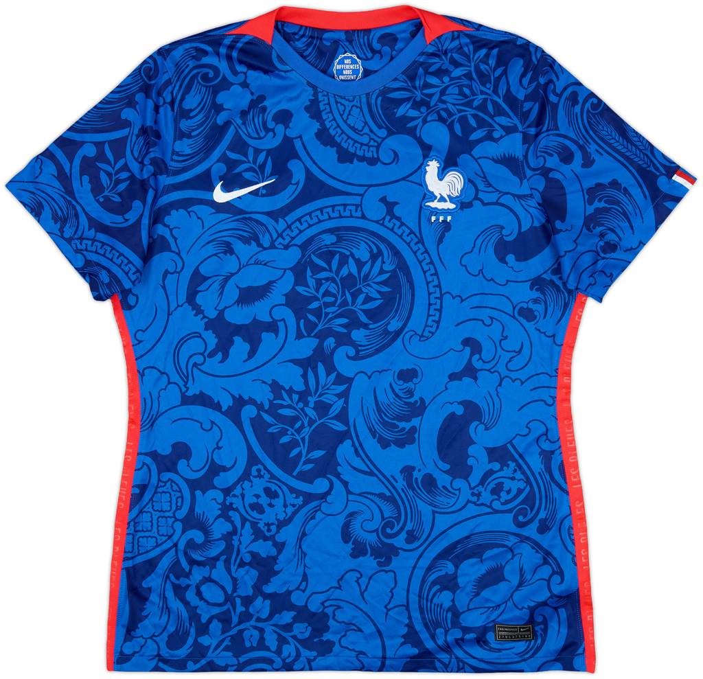 2022-23 France Women's Home Shirt - 10/10 - (Women's L)