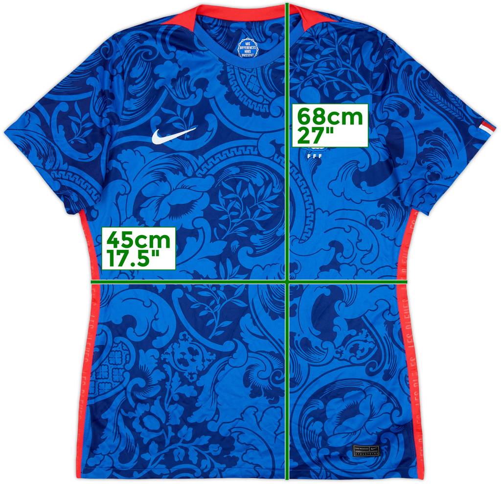 2022-23 France Women's Home Shirt - 10/10 - (Women's L)