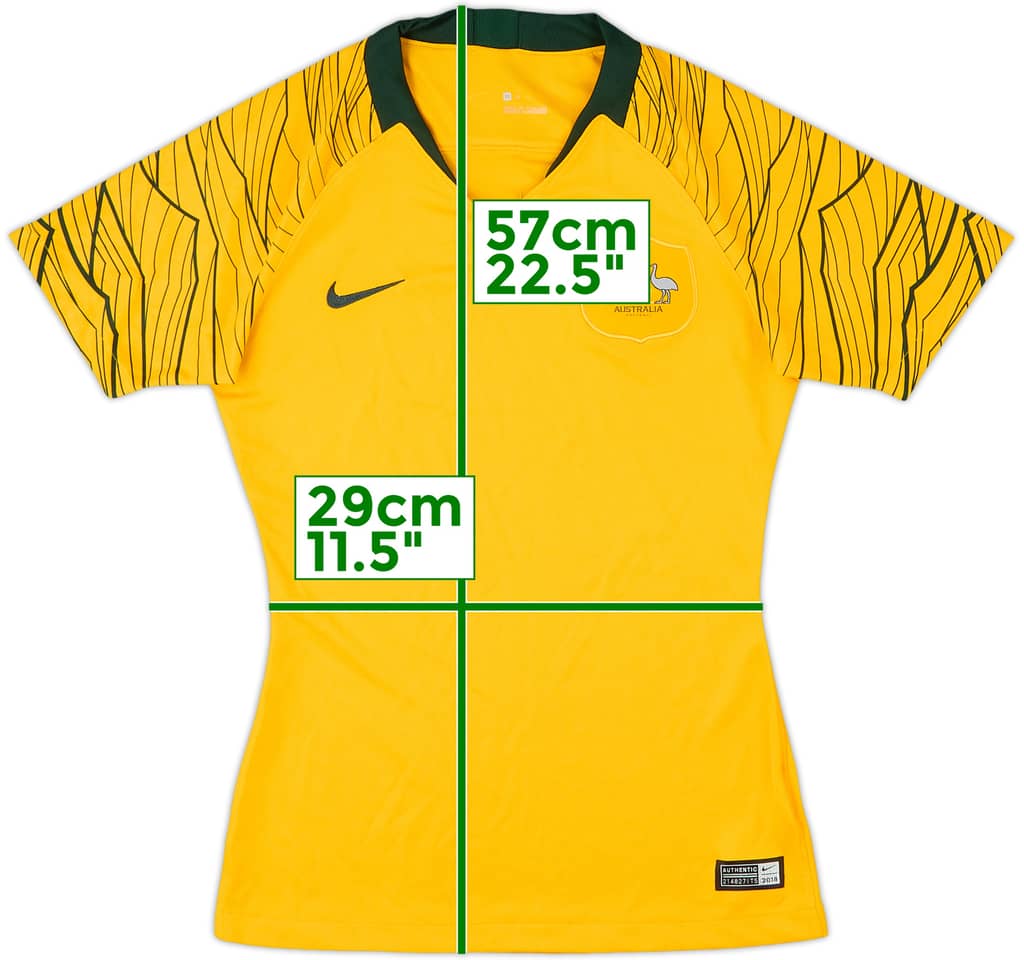 2018-20 Australia Home Shirt - 7/10 - (Women's XS)