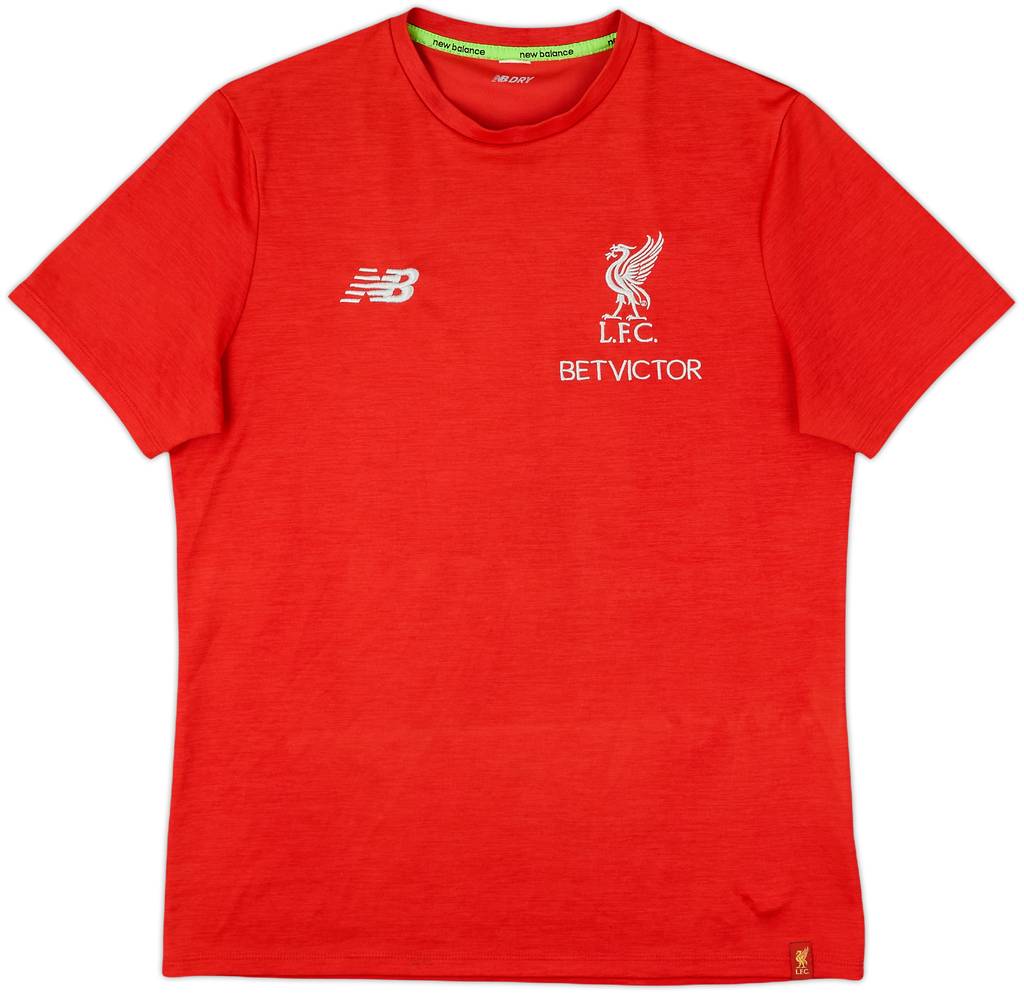 2018-19 Liverpool New Balance Training Shirt - 8/10 - (M)