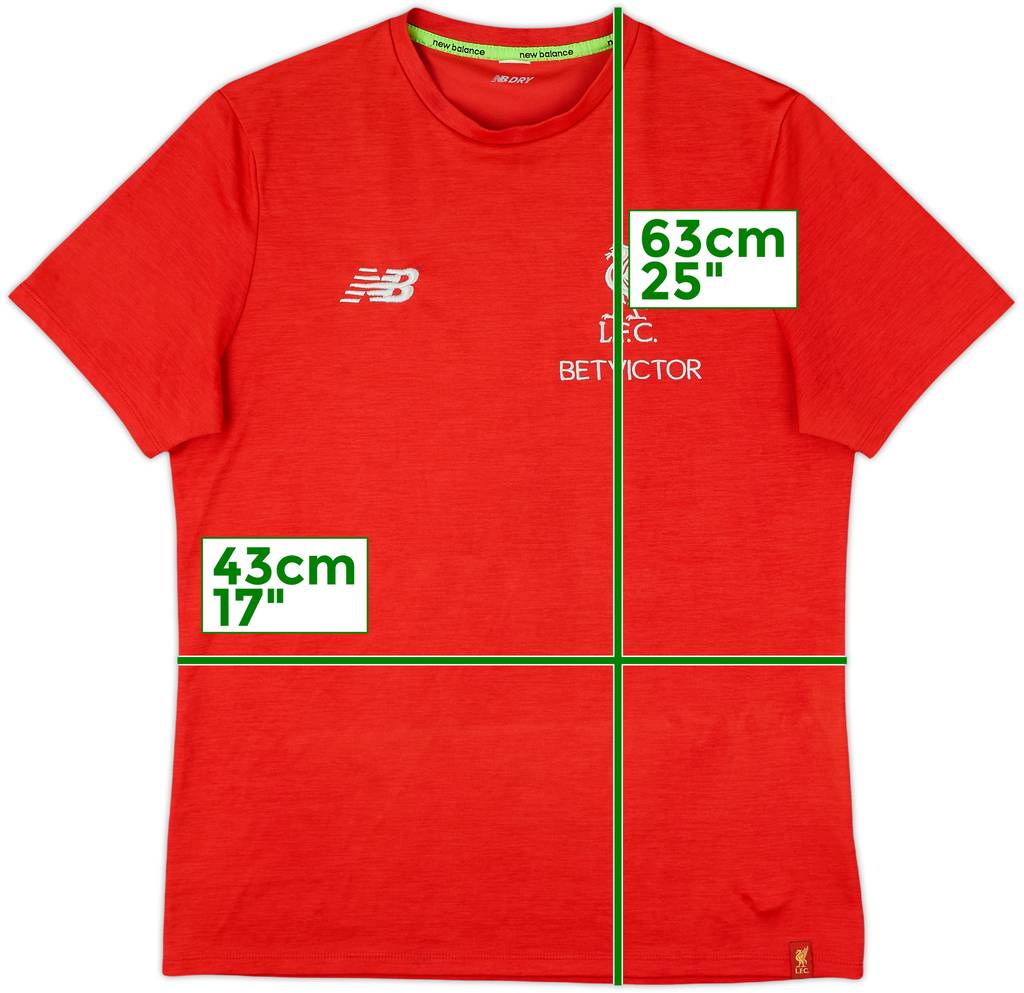 2018-19 Liverpool New Balance Training Shirt - 8/10 - (M)