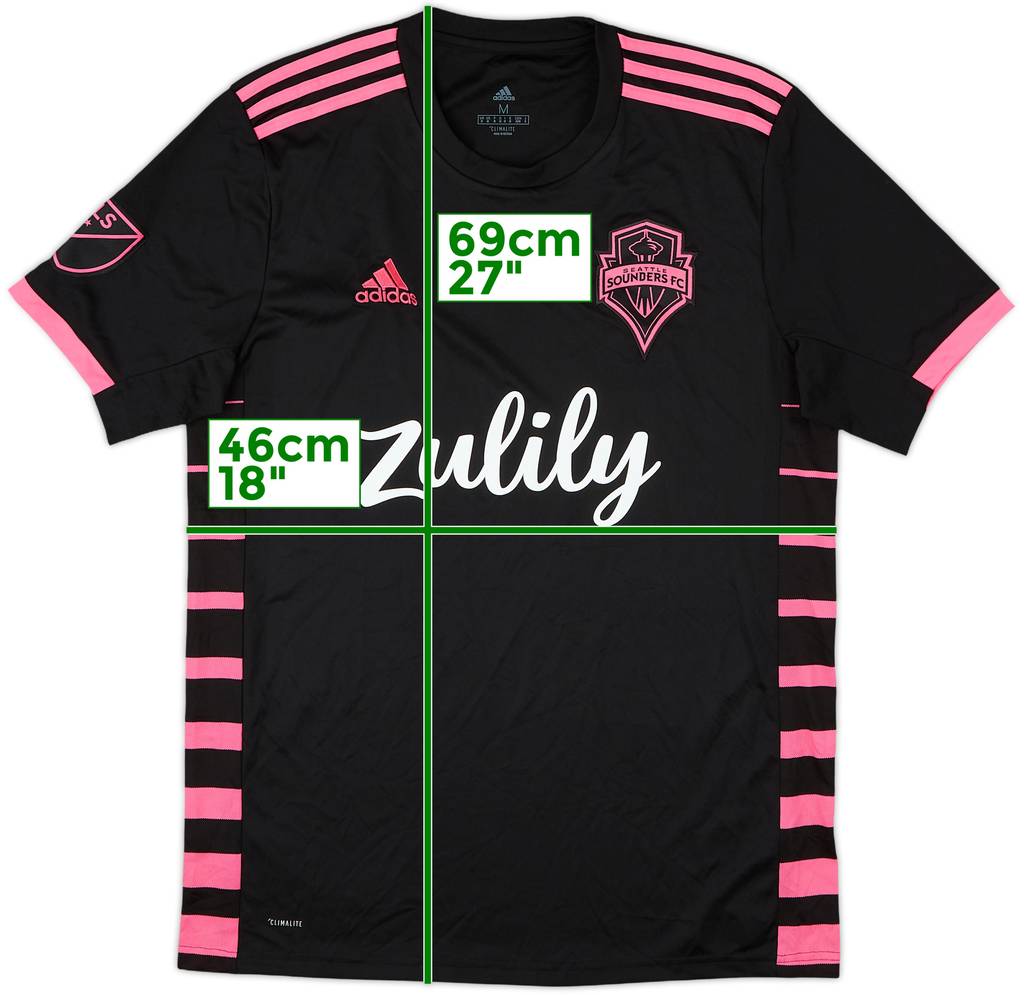2019 Seattle Sounders Away Shirt - 9/10 - (M)