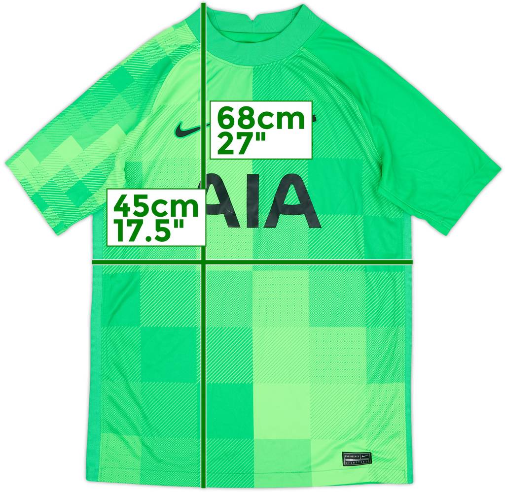 2021-22 Tottenham GK S/S Shirt - 8/10 - (L.Boys)