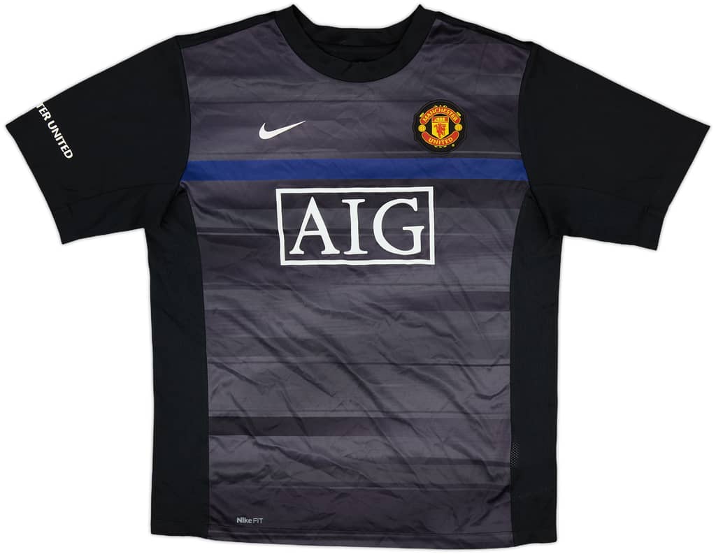 2009-10 Manchester United Nike Training Shirt - 8/10 - (XL.Boys)