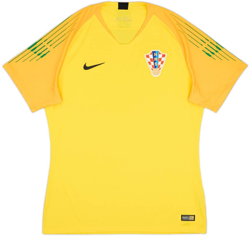 2018-20 Croatia Authentic GK S/S Shirt - 9/10 - (XL)