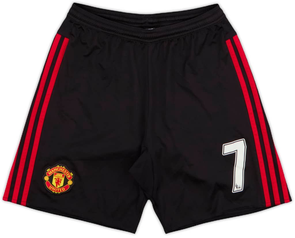 2015-16 Manchester United adidas Training Shorts #7 - 7/10 - (S)