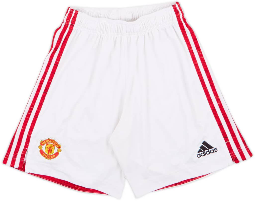 2020-21 Manchester United Home Shorts - 6/10 - (M)