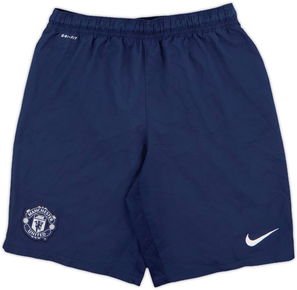 2013-14 Manchester United Away Shorts - 8/10 - (XL.Boys)
