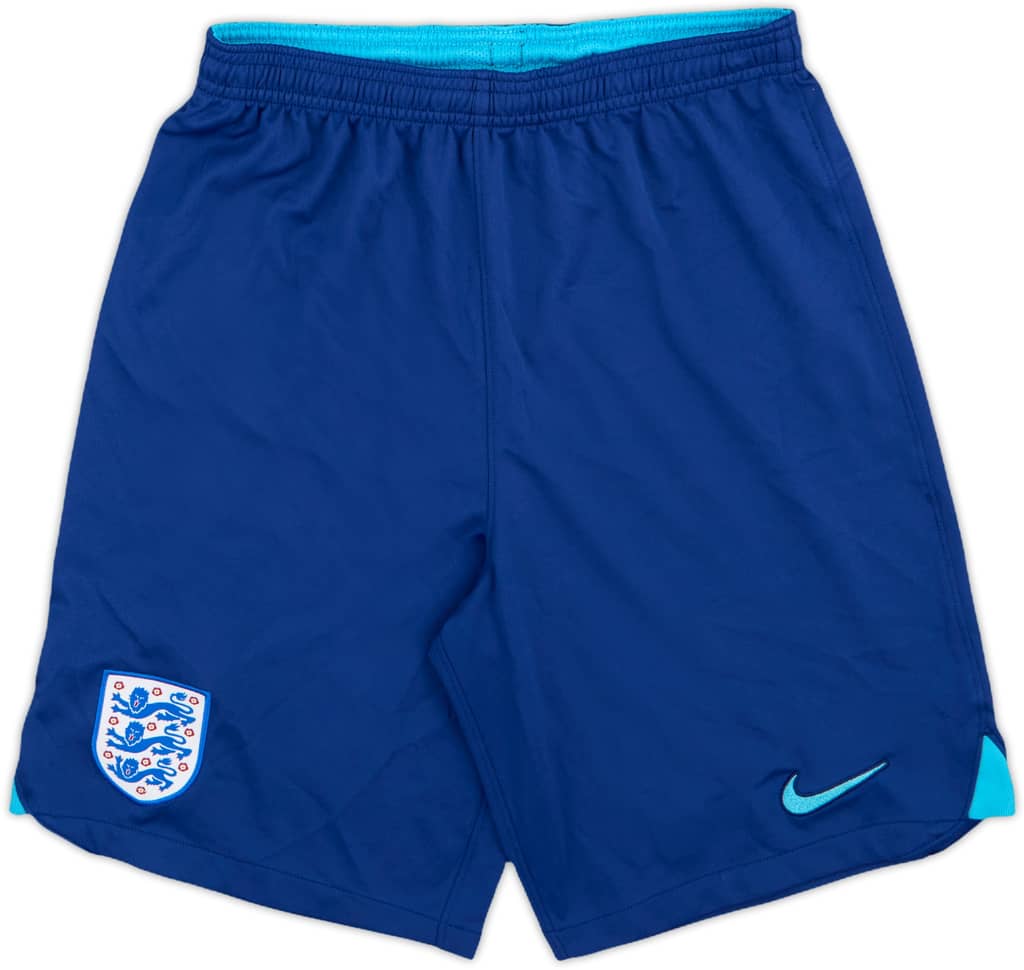 2022-23 England Home Shorts - 9/10 - (XL.Boys)