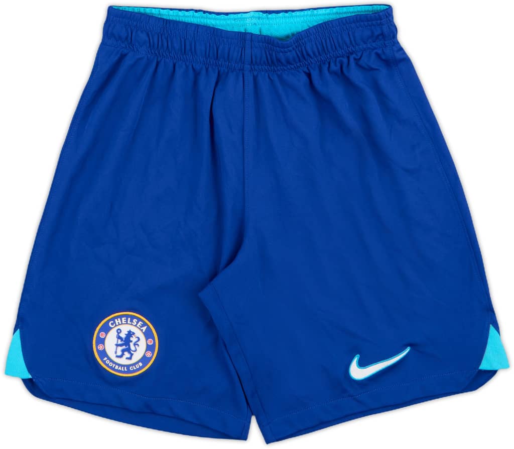 2022-23 Chelsea Nike Home Shorts - 9/10 - (S)