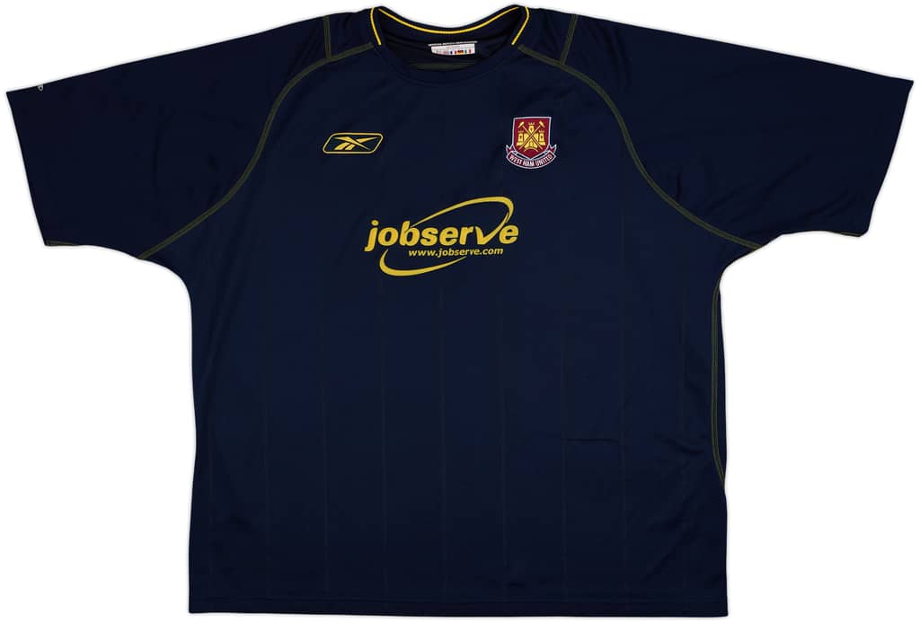 2003-04 West Ham Away Shirt - 8/10 - (XXL)
