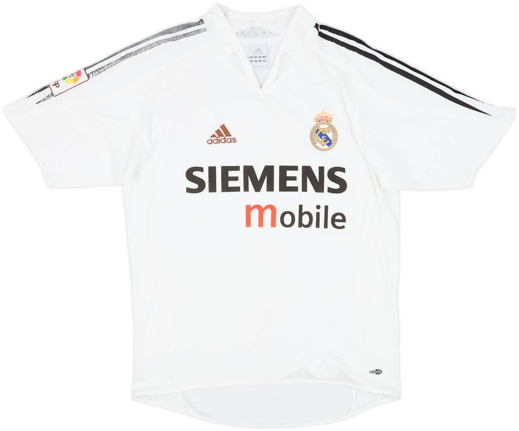 2004-05 Real Madrid Home Shirt - 5/10 - (S)