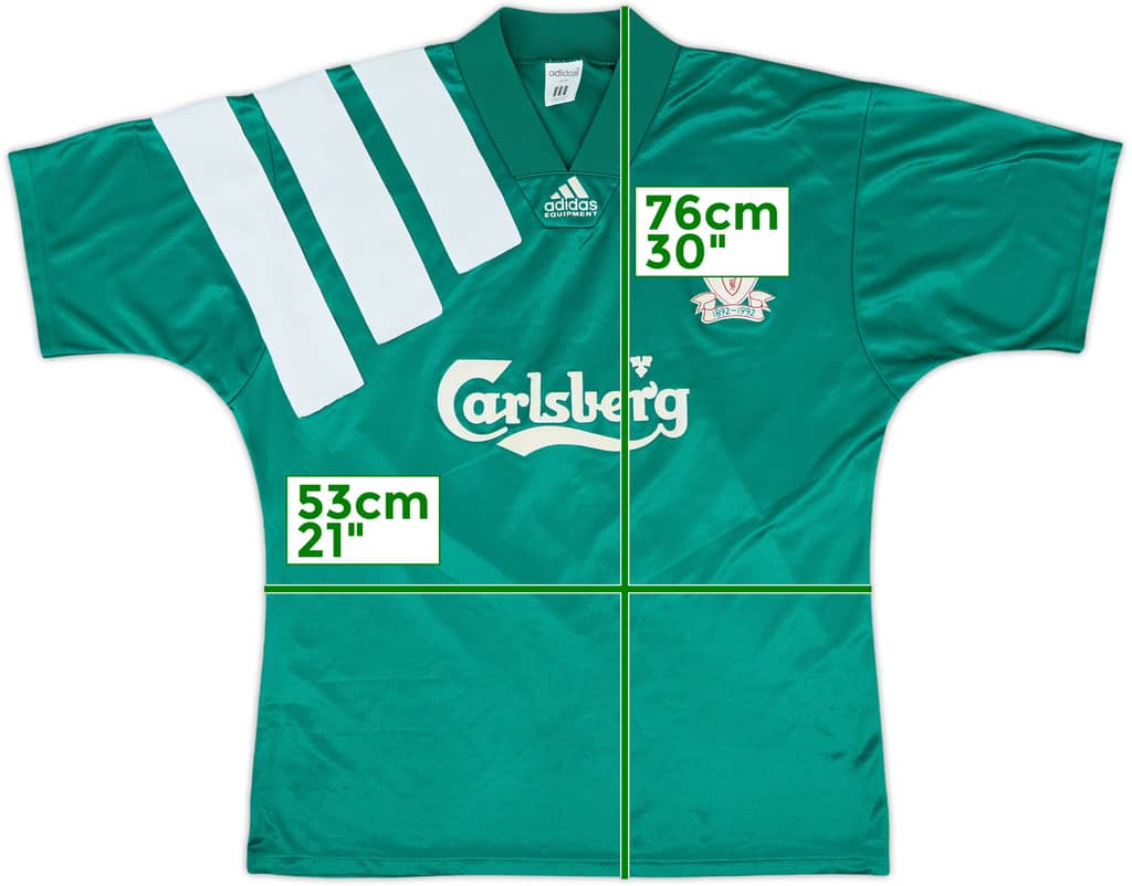 1992-93 Liverpool Centenary Away Shirt - 8/10 - (L)