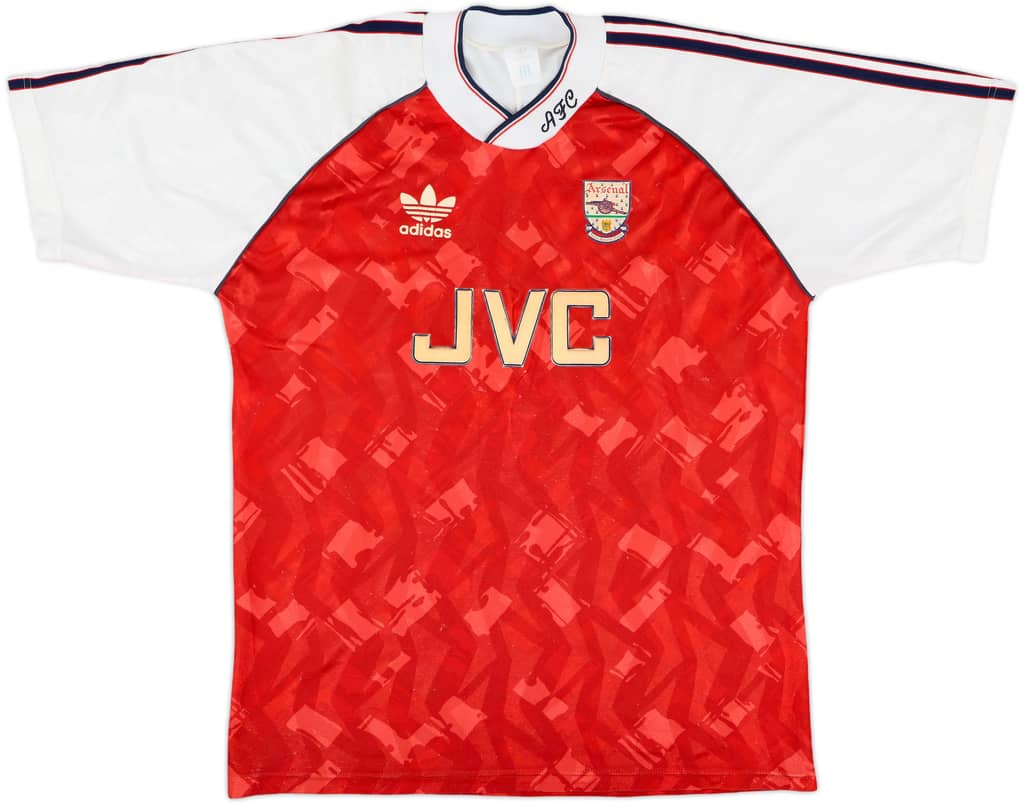 1990-92 Arsenal Home Shirt - 6/10 - (L)