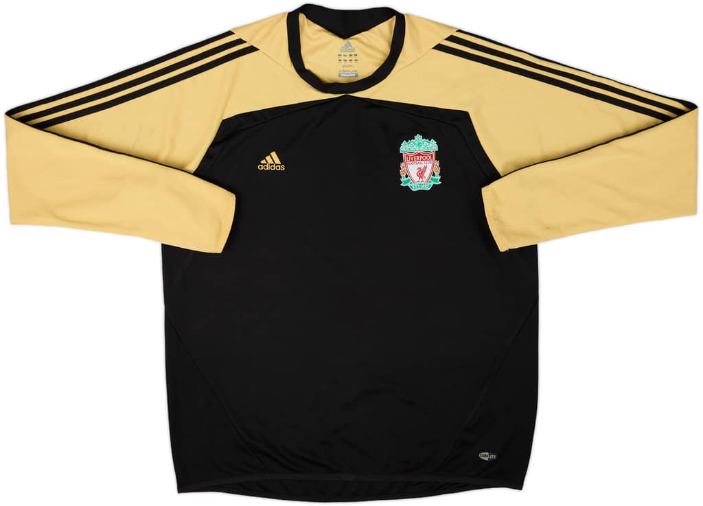 2008-09 Liverpool adidas Sweat Top - 8/10 - (L/XL)