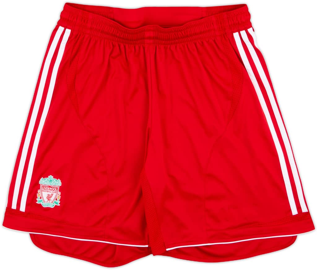 2006-08 Liverpool Home Shorts - 8/10 - (XL)