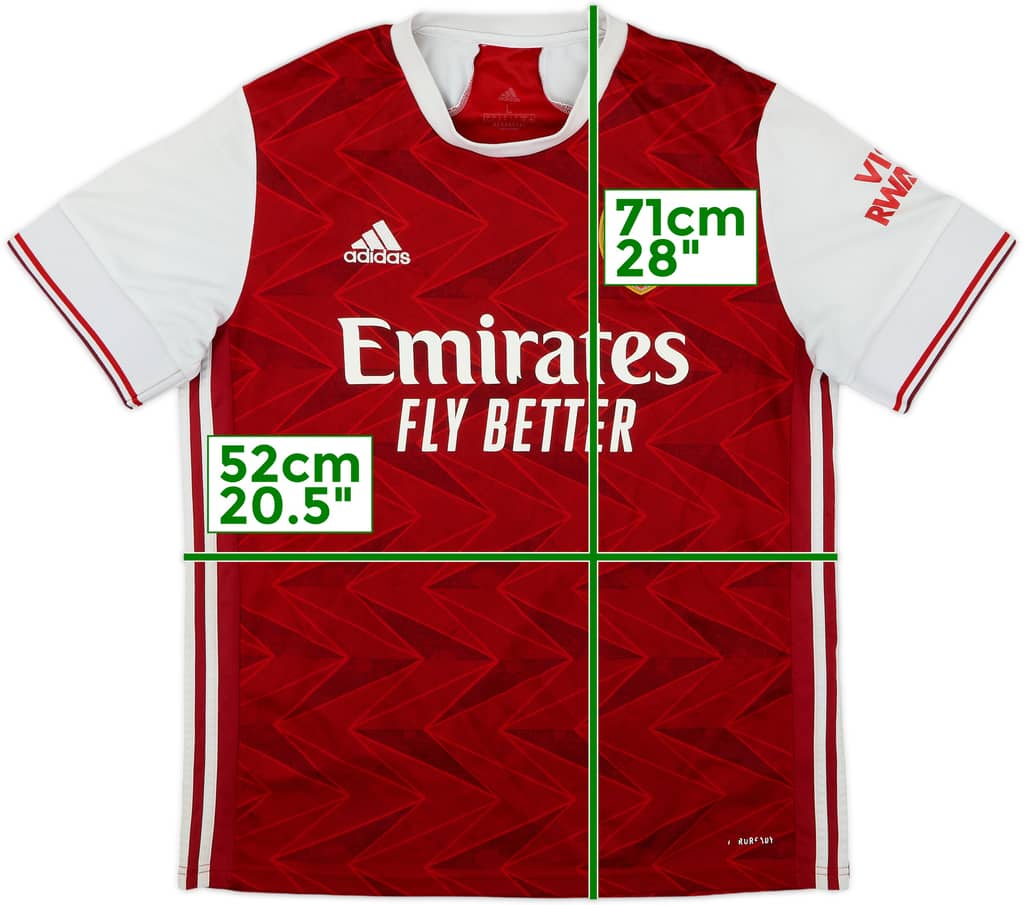 2020-21 Arsenal Home Shirt - 5/10 - (L)