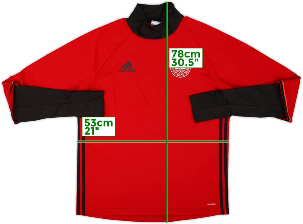 2015-16 Denmark adidas Drill Top - 10/10 - (L)