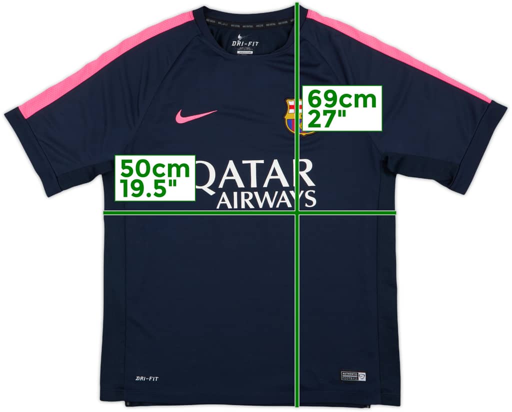 2014-15 Barcelona Nike Training Shirt - 7/10 - (L)