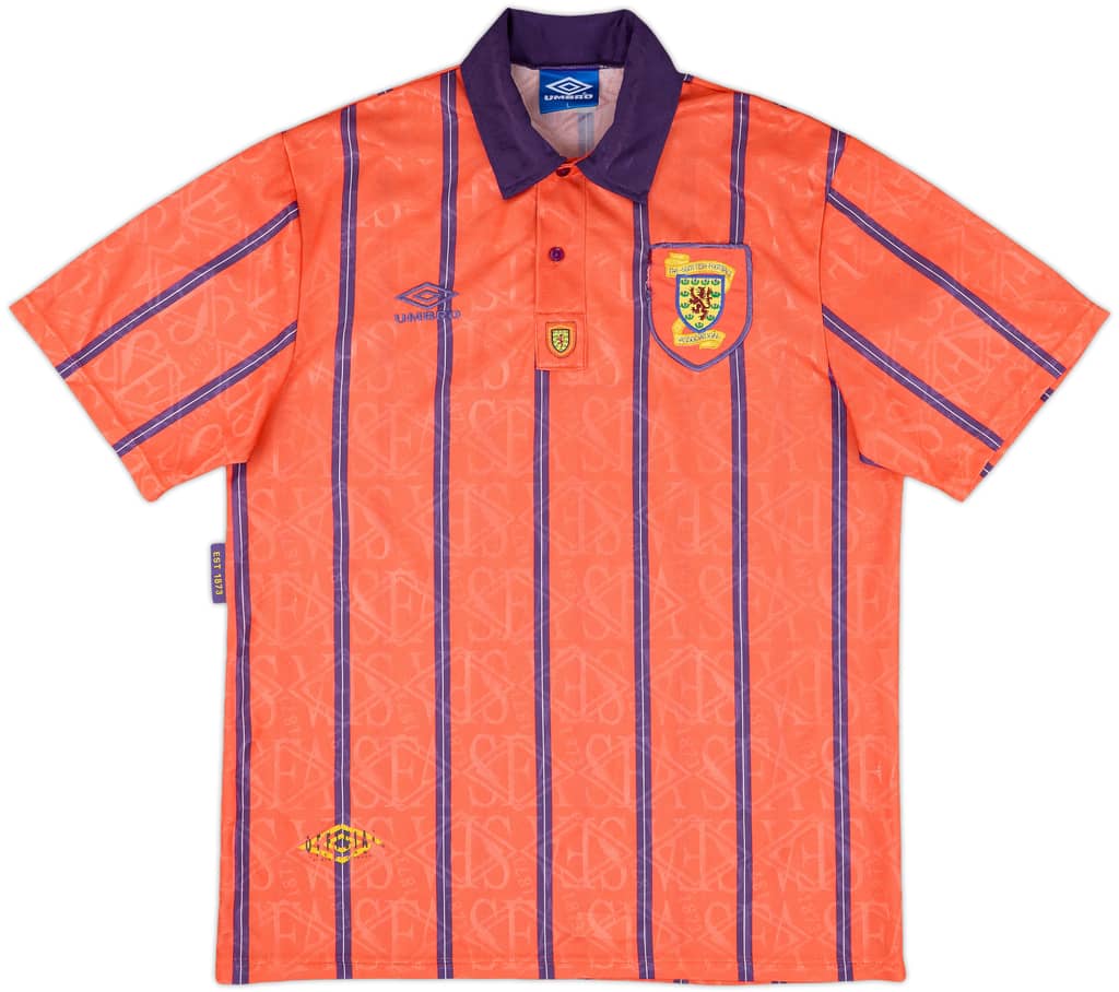 1993-95 Scotland Away Shirt - 6/10 - (L)