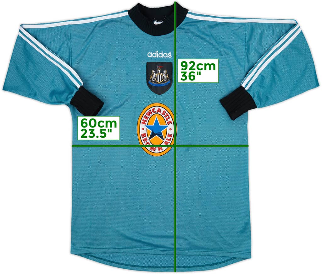 1996-97 Newcastle GK Shirt - 9/10 - (XL)