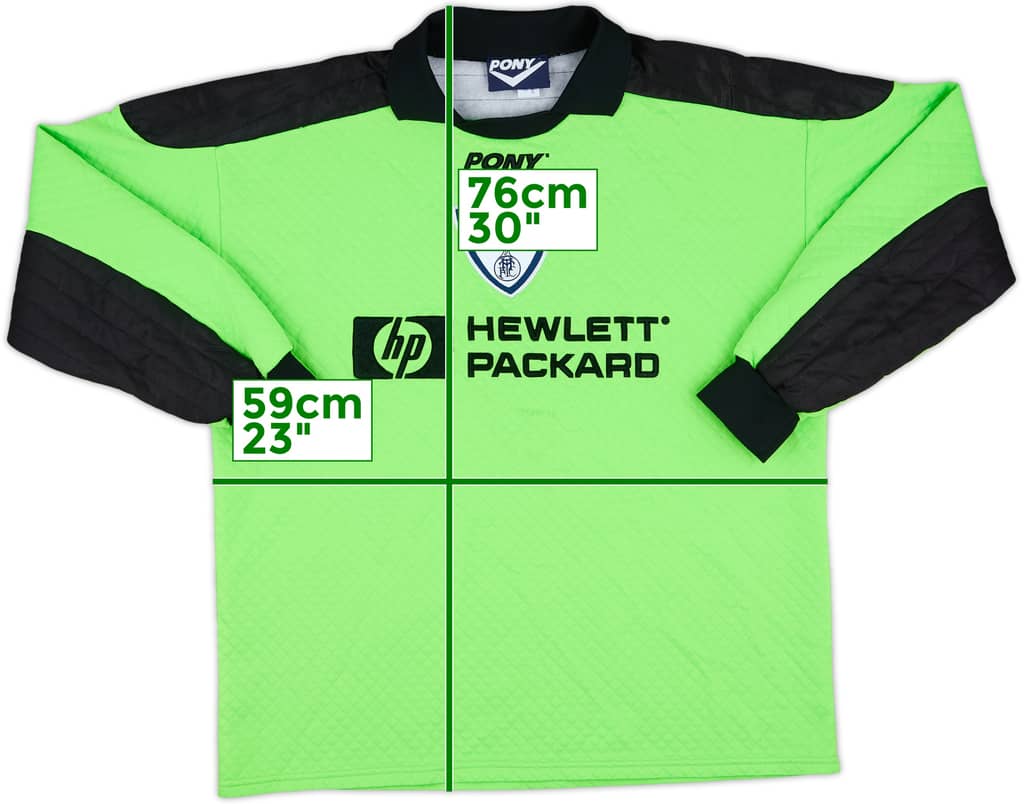 1995-96 Tottenham GK Shirt - 7/10 - (L)
