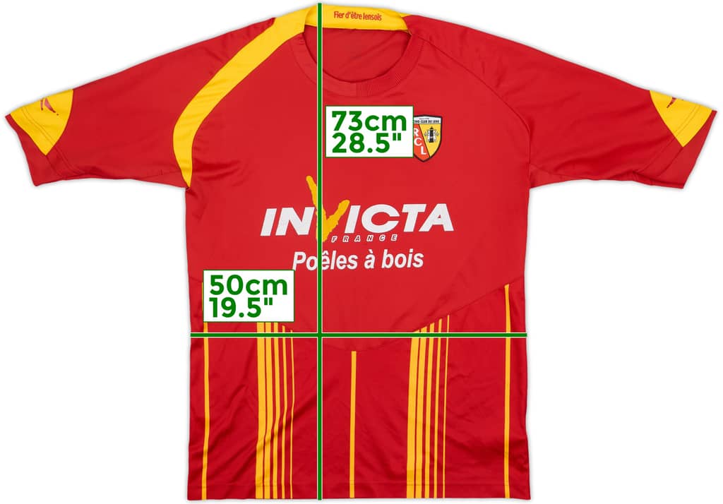 2009-10 Lens Home Shirt - 6/10 - (M)