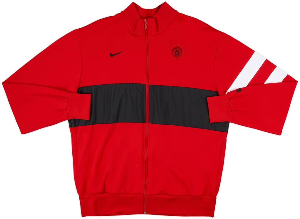 2009-10 Manchester United Nike Track Jacket - 9/10 - (XL)