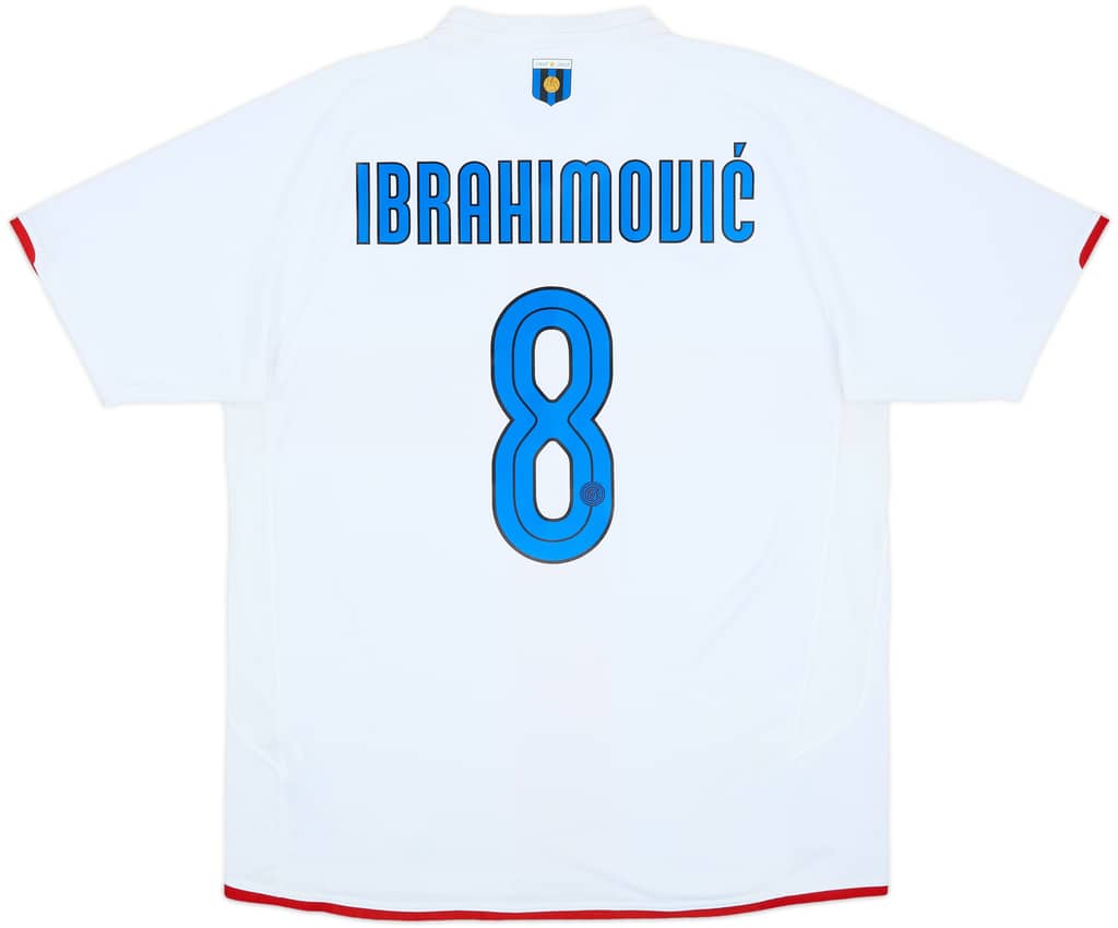 2007-08 Inter Milan Centenary Away Shirt Ibrahimovic #8 - 8/10 - (XL)
