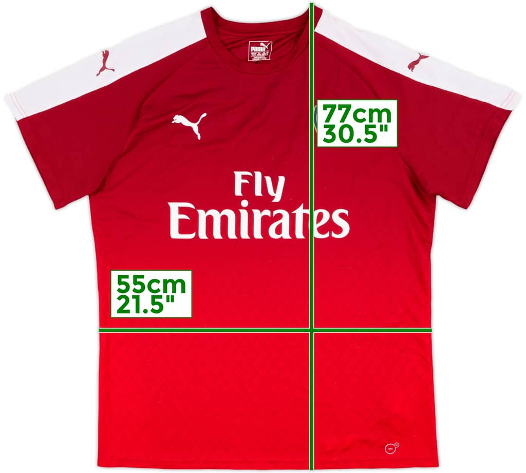 2017-18 Arsenal Puma Training Shirt - 9/10 - (XL)