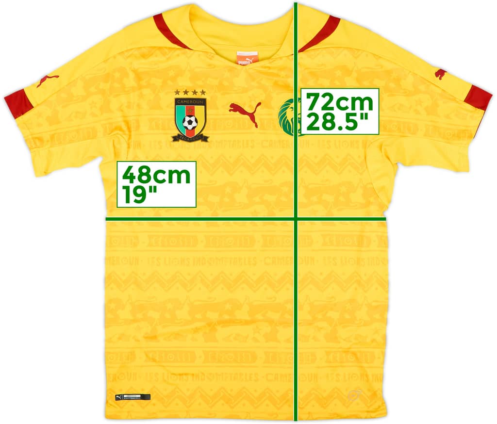 2014-15 Cameroon Away Shirt - 8/10 - (S)