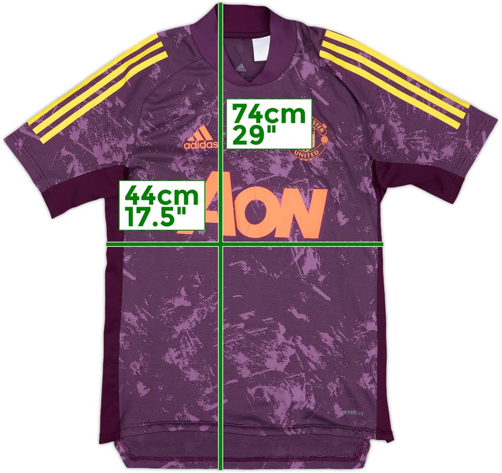 2020-21 Manchester United adidas Training Shirt - 8/10 - (S)